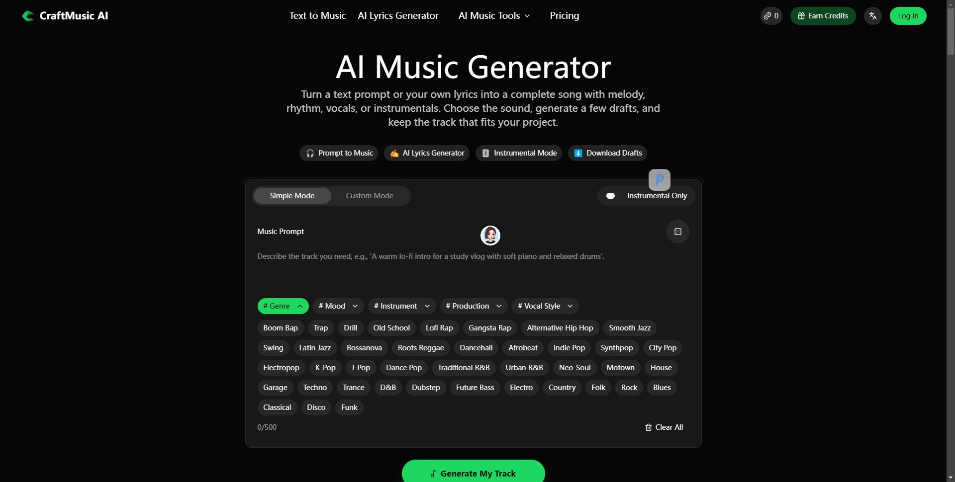 CraftMusic AI