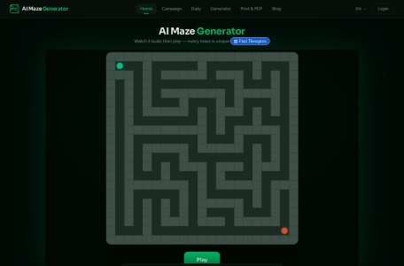 Ai-mazegenerator
