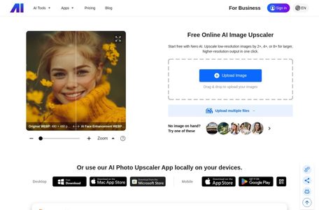 Nero Image Upscaler