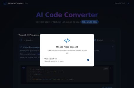 AI Code Converter