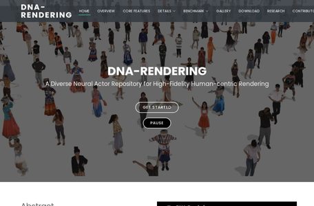DNA-RENDERING数字人库
