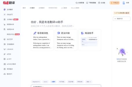 有道AI翻译