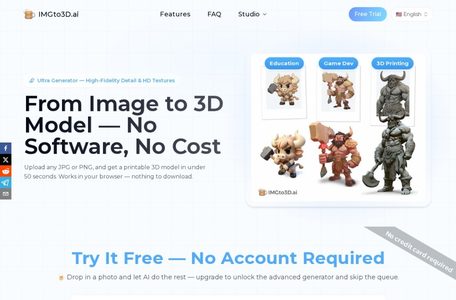 ImgTo3D-AI图片转3D