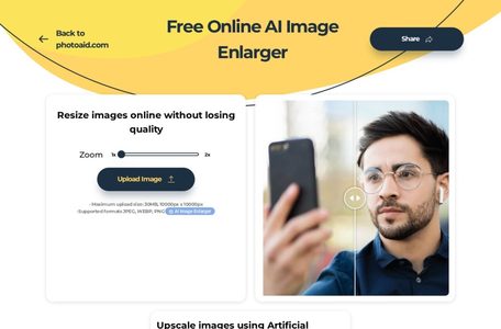 PhotoAid Image Upscaler